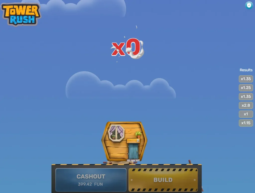 Tower Rush Verlust